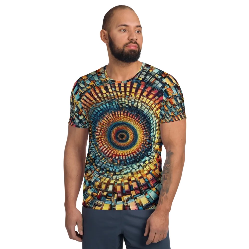 Spiral Spectrum All-Over Athletic Tee product image (1)