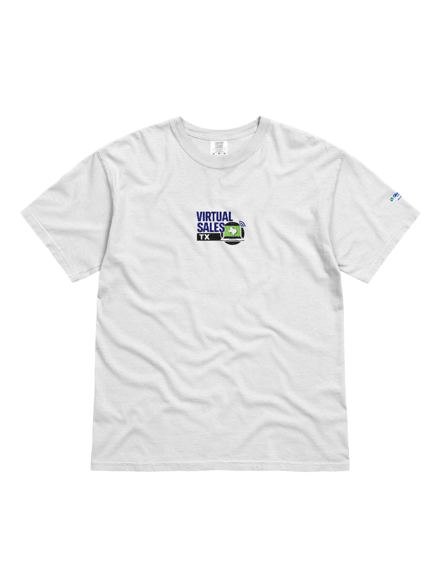 Virtual Sales TX Heavyweight Embroidered T Shirt product image (5)