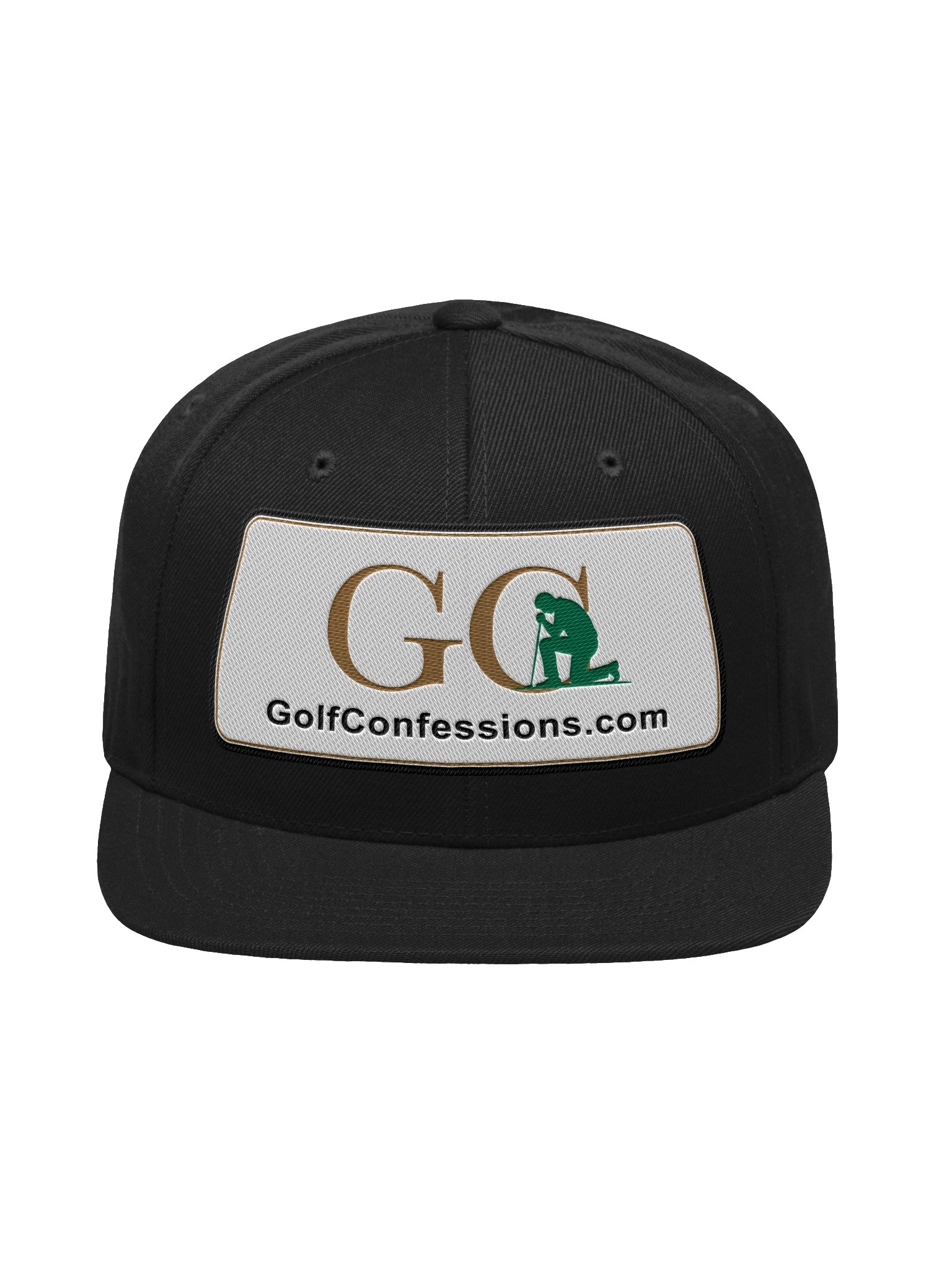 GC Kneeling Golfer White Patch Snapback product image (1)