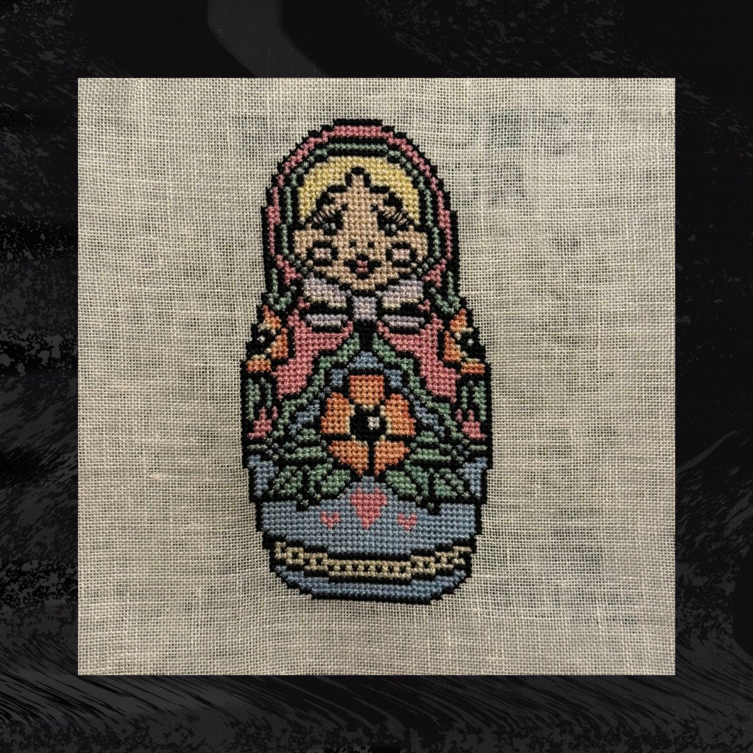 Pastel Matryoshka Doll Pattern product image (2)
