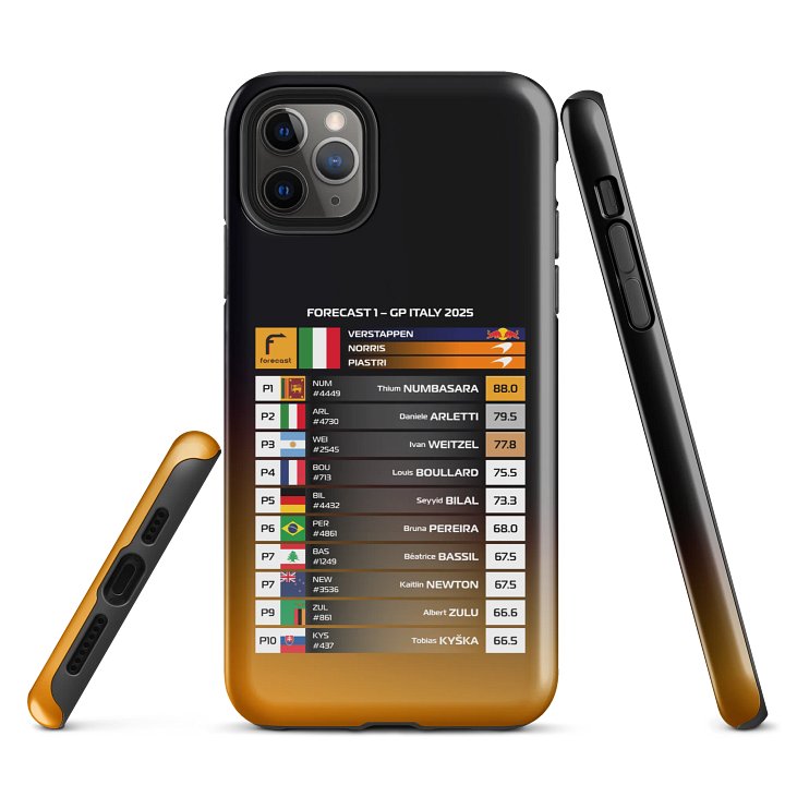 GP Italy 2025 iPhone Case product image (1)
