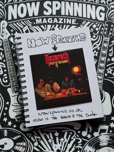 Now Spinning for a video feature being filmed today 
Nazareth : Play ‘N’ The Game : 1976
From Loud & Proud - 50 Years of Rock...