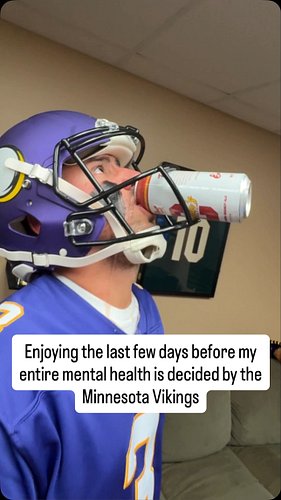 For better or for worse, we're almost there Minnesota Vikings fans...

#minnesotavikings #skol #nflmemes