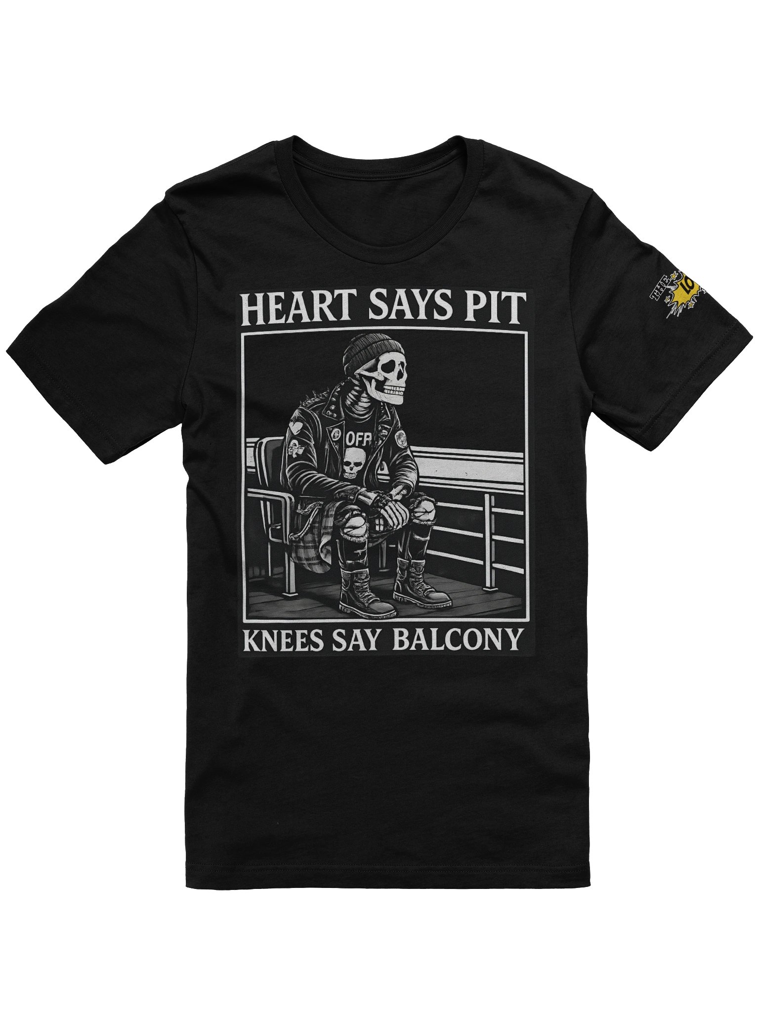 Skeleton Style Statement T-Shirt product image (2)