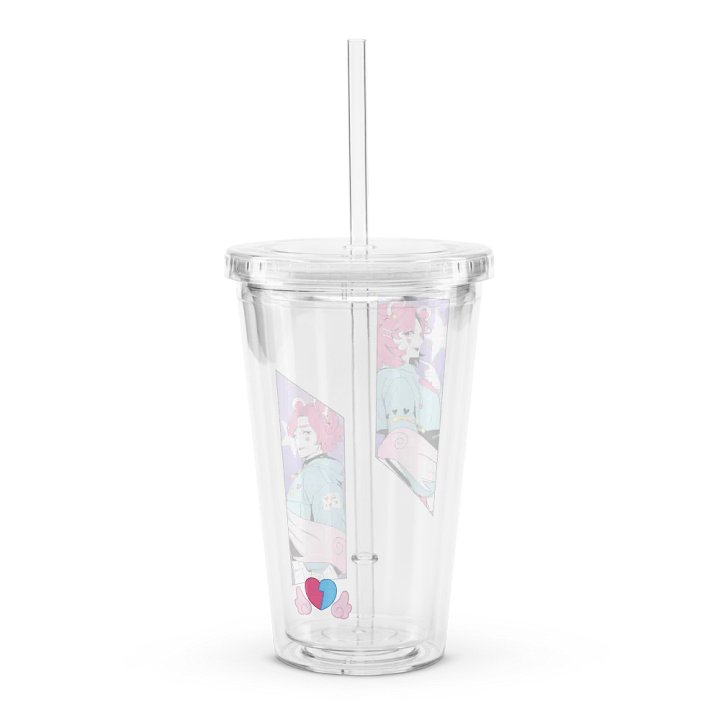♡ Rattie and Ratthew Clear Tumbler ♡ product image (2)