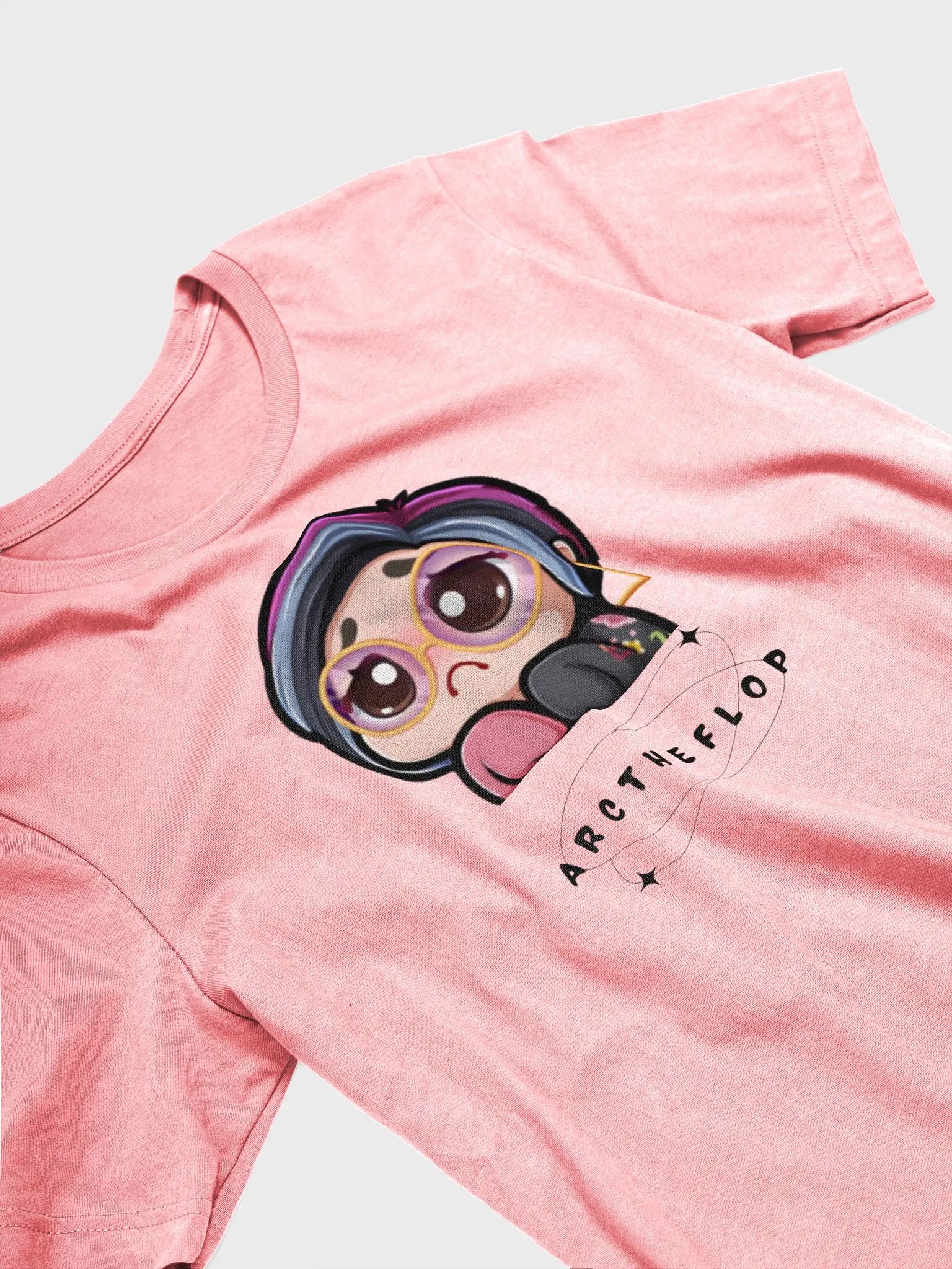 arc yui beg pink tee product image (3)