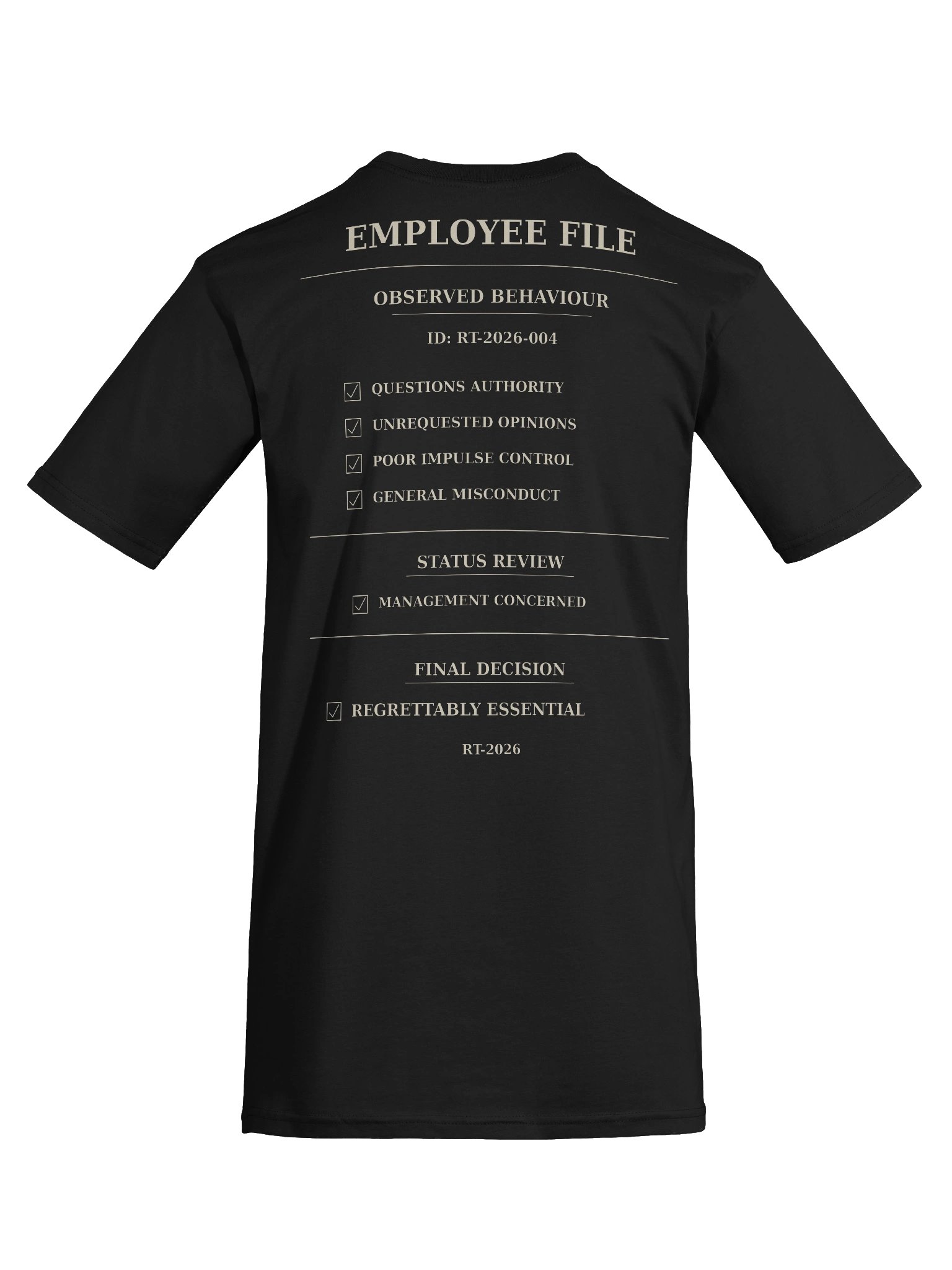 Employee File — Regrettably Essential product image (11)