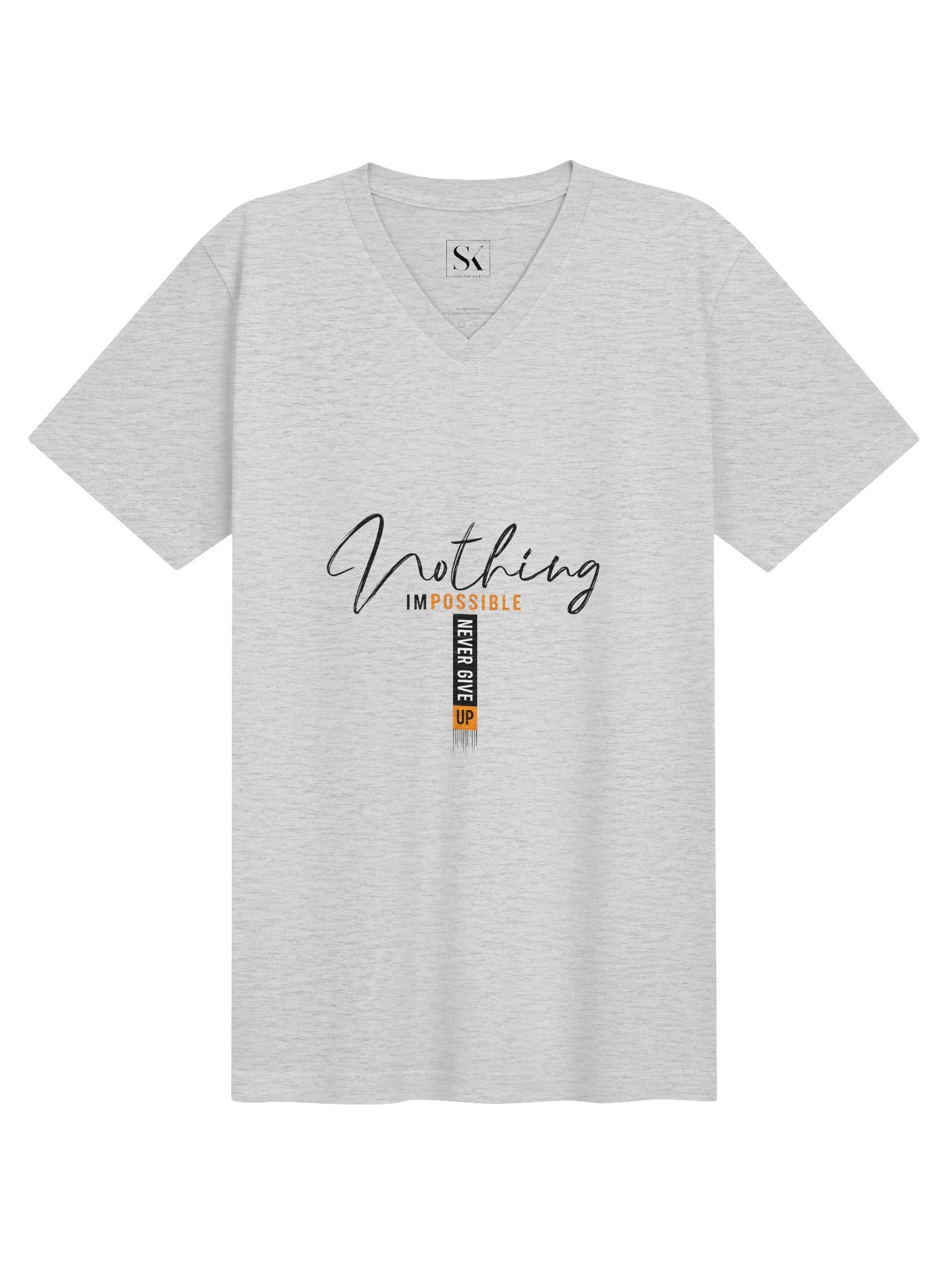 Nothing Is Impossible V-Neck Tee product image (1)
