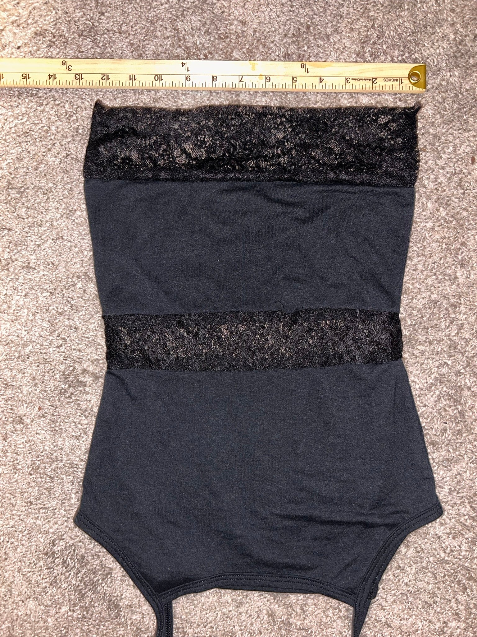 Black lace tank top product image (3)