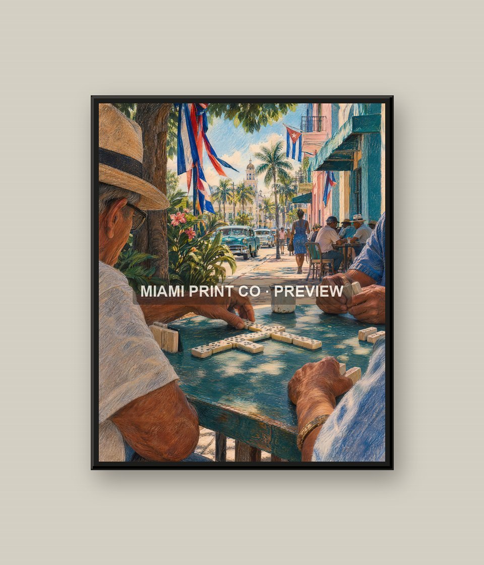 Domino Park | Framed Art Print product image (1)