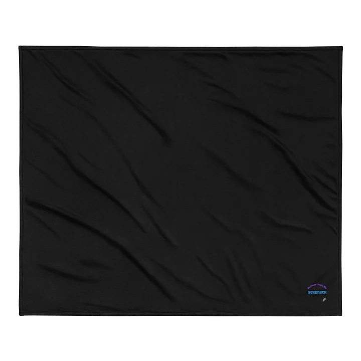 Darkness Taught Me Strength Blanket product image (2)
