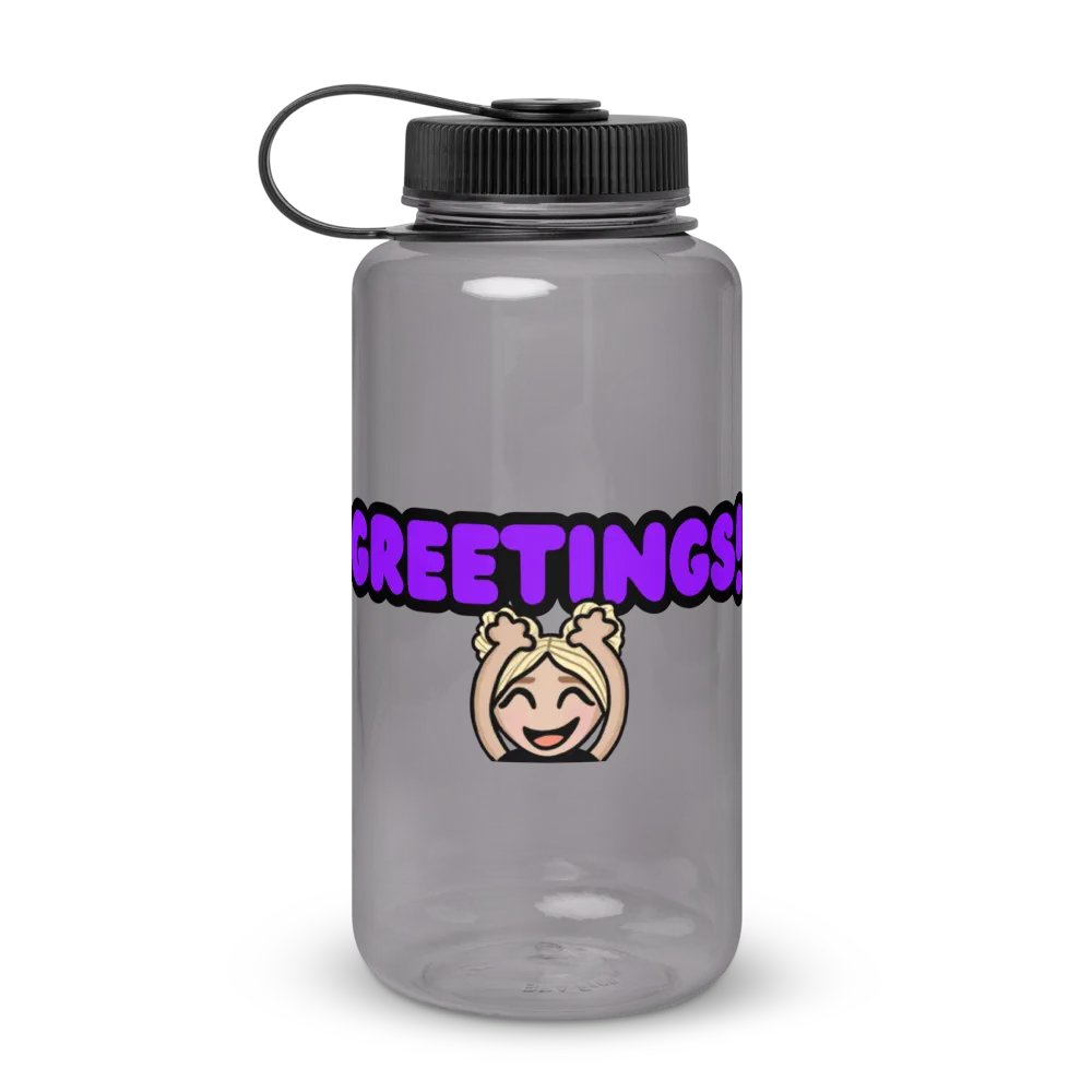 Greetings Water Bottle product image (1)