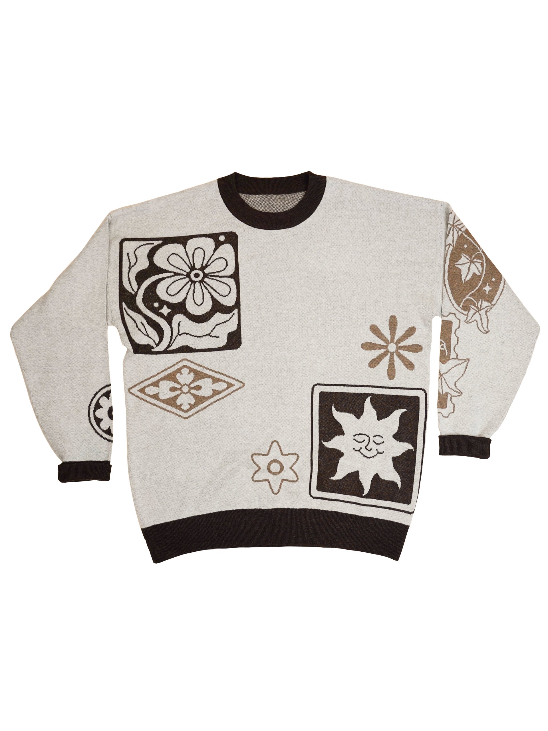 Botanist's Patchwork Sweater product image (4)