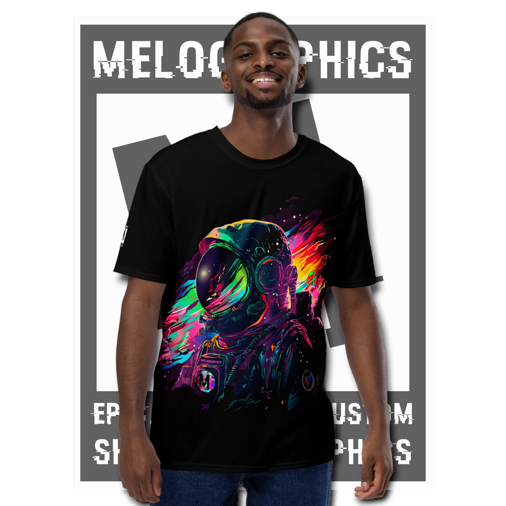 Creative Voyager: MELOGRAPHICS - Ultimate T-Shirt | #MadeByMELO product image (7)