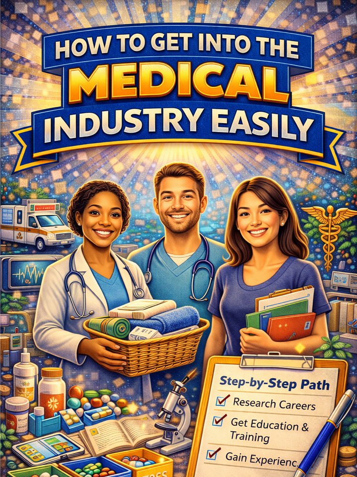 How to Get Into the Medical Industry Easily product image (1)