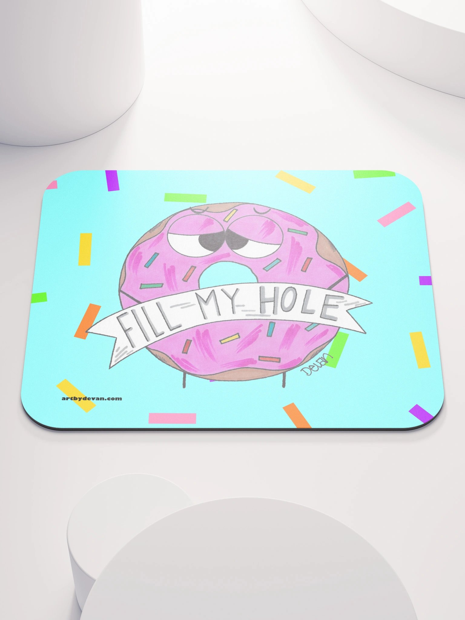 Dirty Donut Mousepad product image (1)