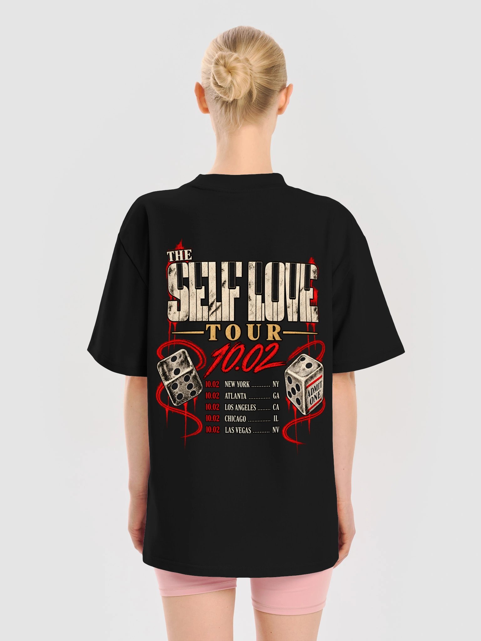 EXCLUSIVE SELF LOVE TOUR BAND TEE product image (10)