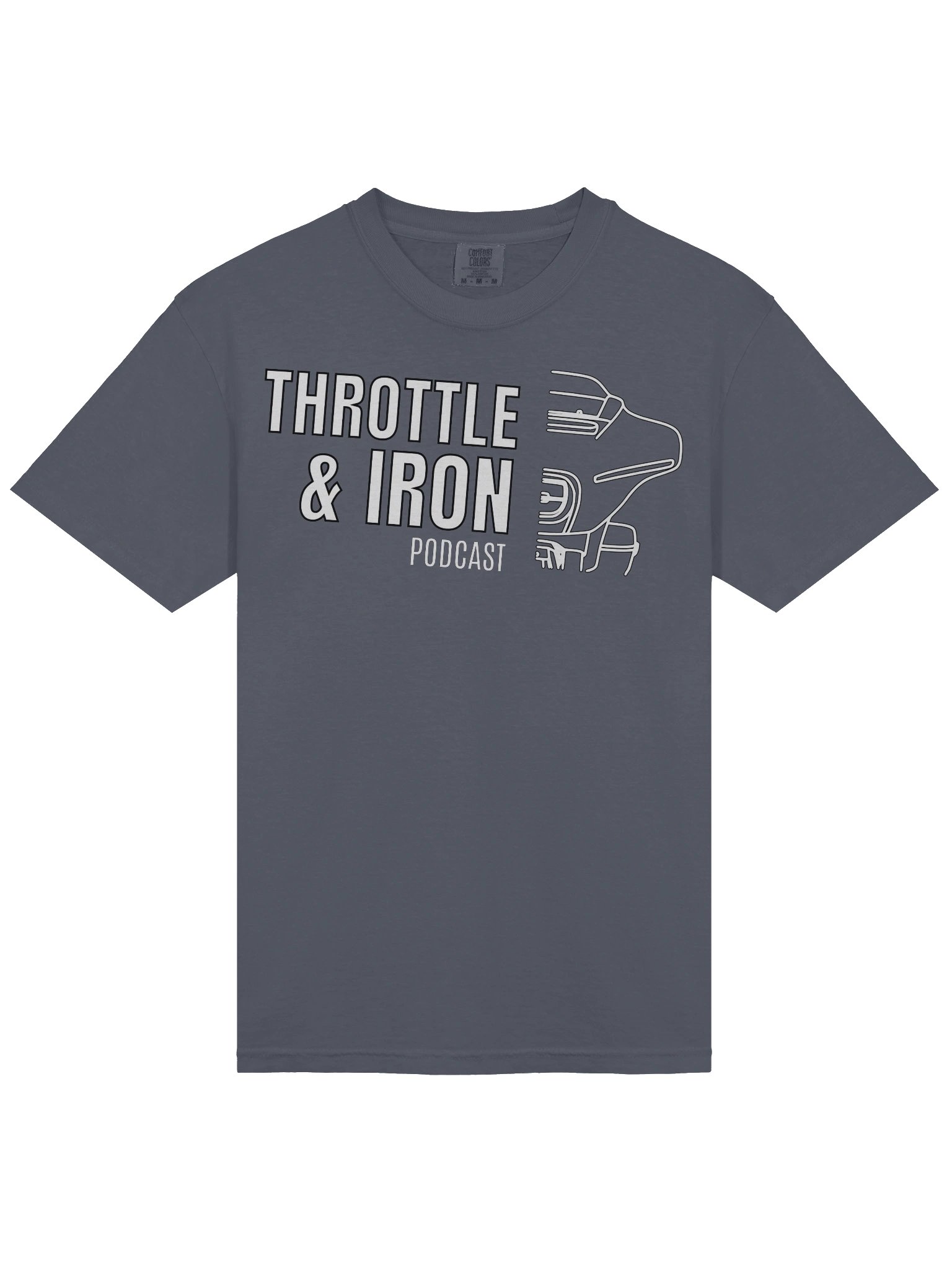 Throttle & Iron Podcast (HDSG) Tee product image (33)