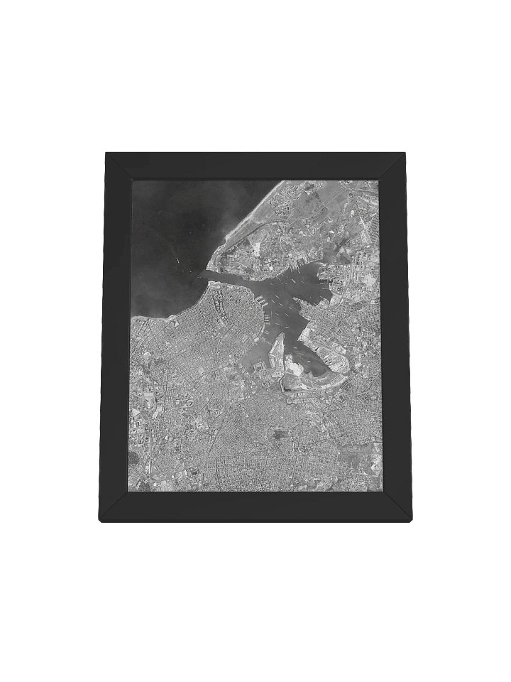 Havana, Cuba (1984) Declassified Spy Satellite Picture (Framed - Portrait) product image (1)