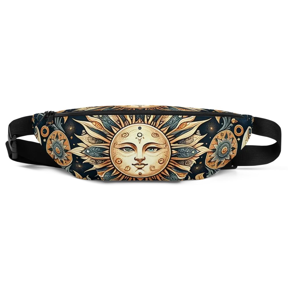 All-Over Print Fanny Pack: Solar product image (3)