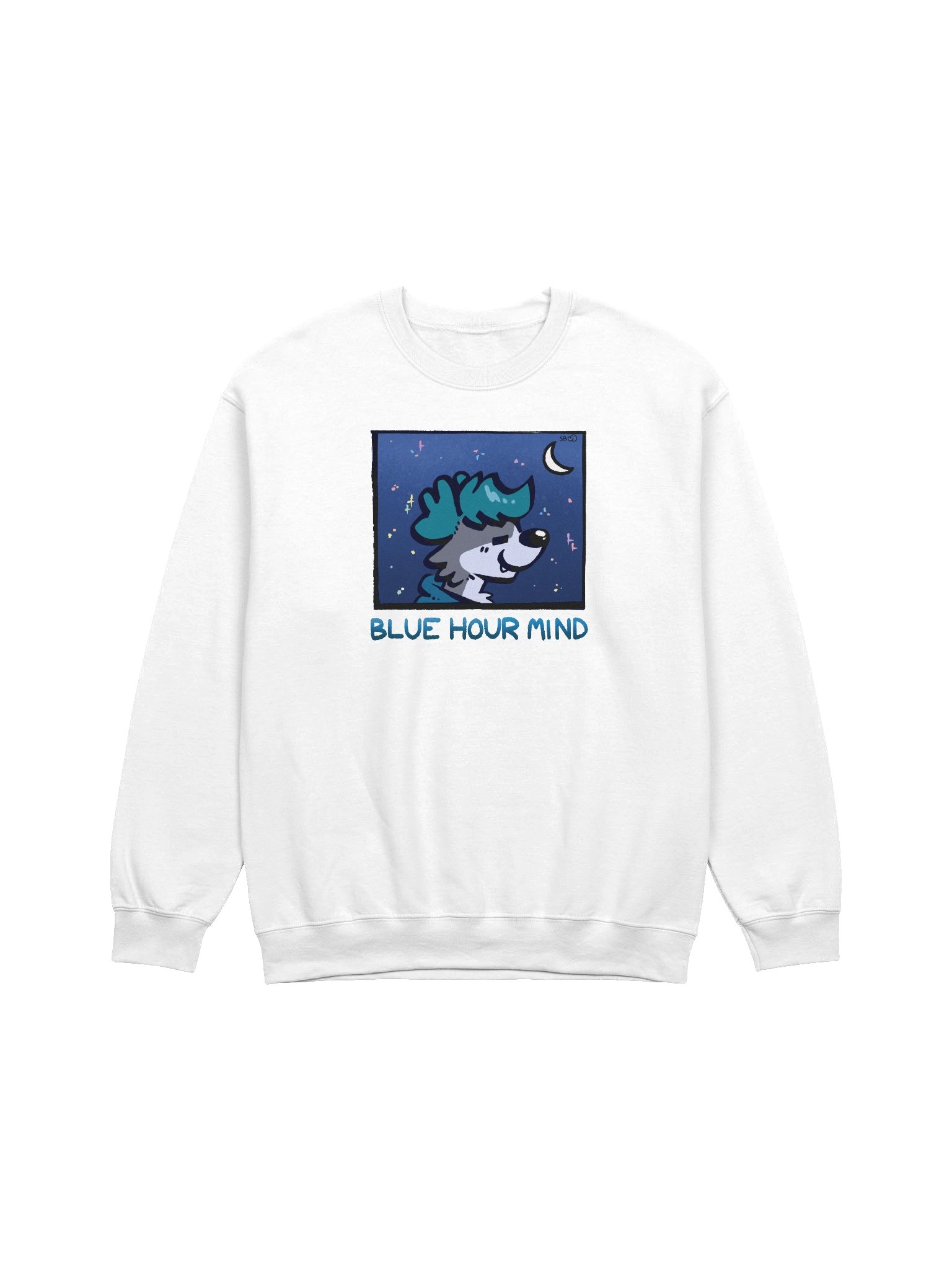 Blue Hour Mind Sweatshirt product image (21)