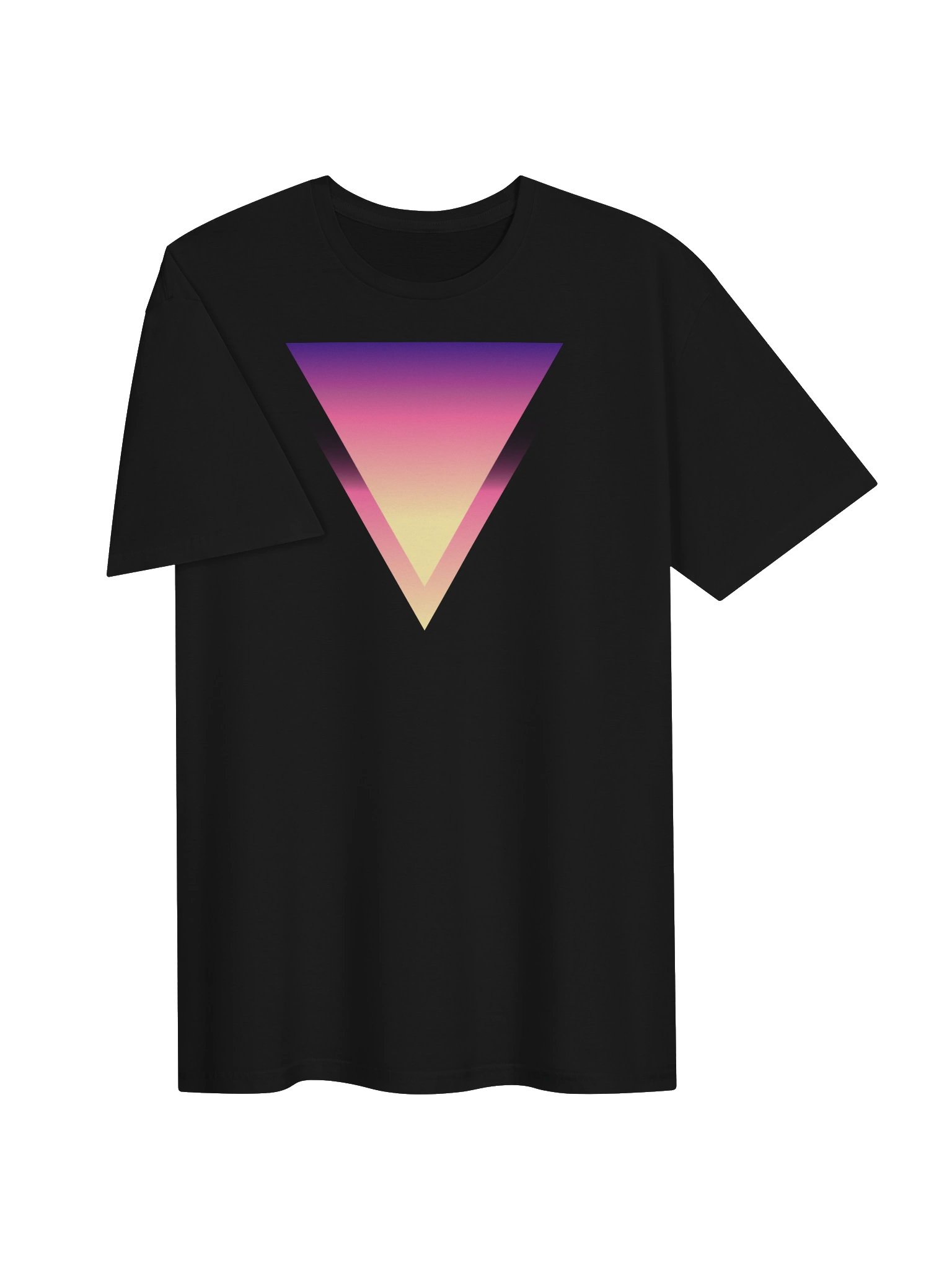 SYNTHWAVE TRIANGLE T-Shirt product image (3)