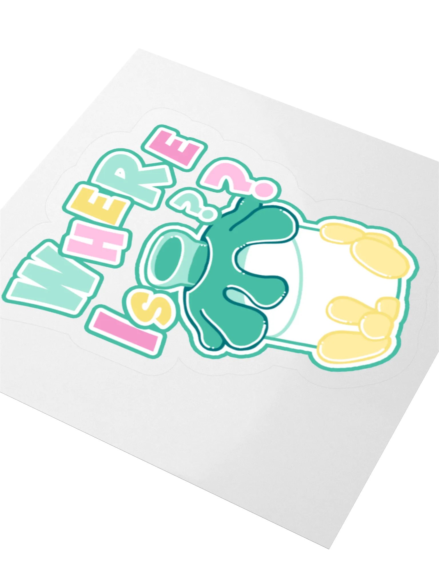 WHERE is Milk?? Stickers product image (3)