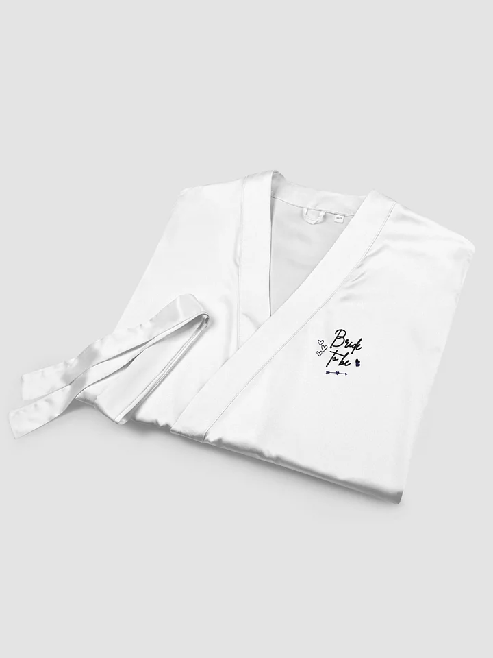 [Boss momma] Bride to be satin robe product image (1)