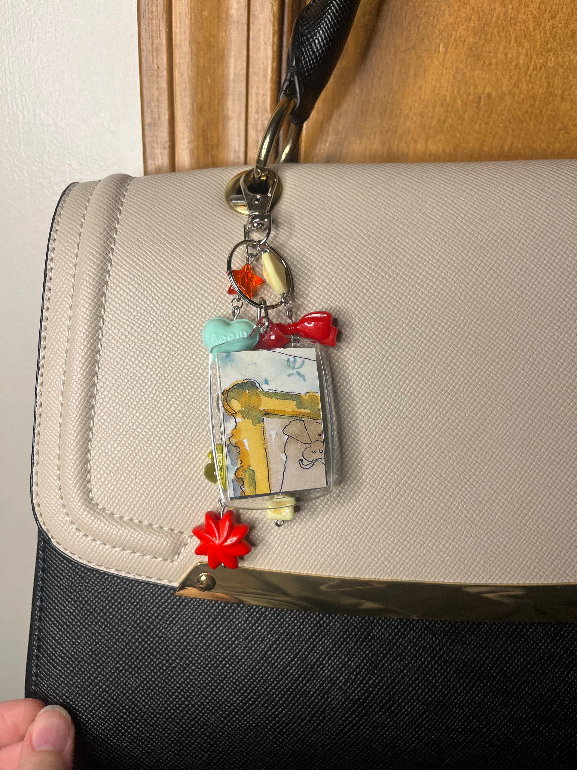 Piggy Portraits + Eaten Apples Deluxe Bag Charm product image (5)