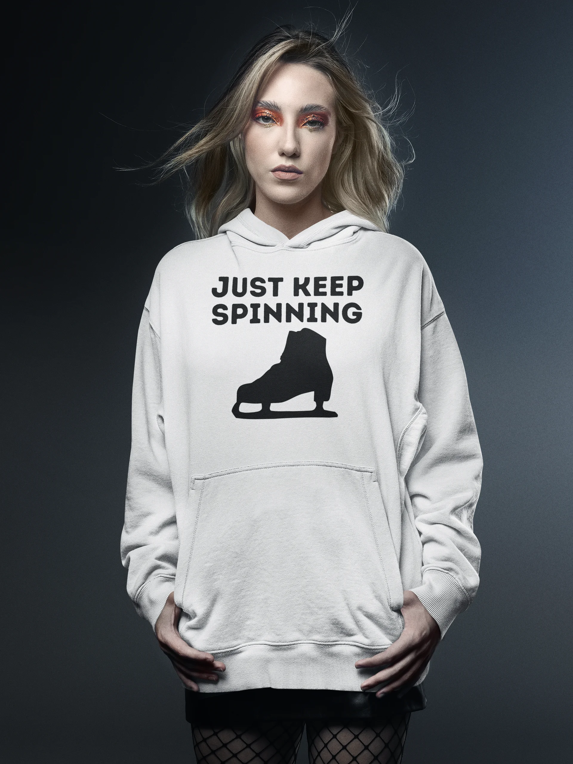 Just Keep Spinning Hoodie product image (3)