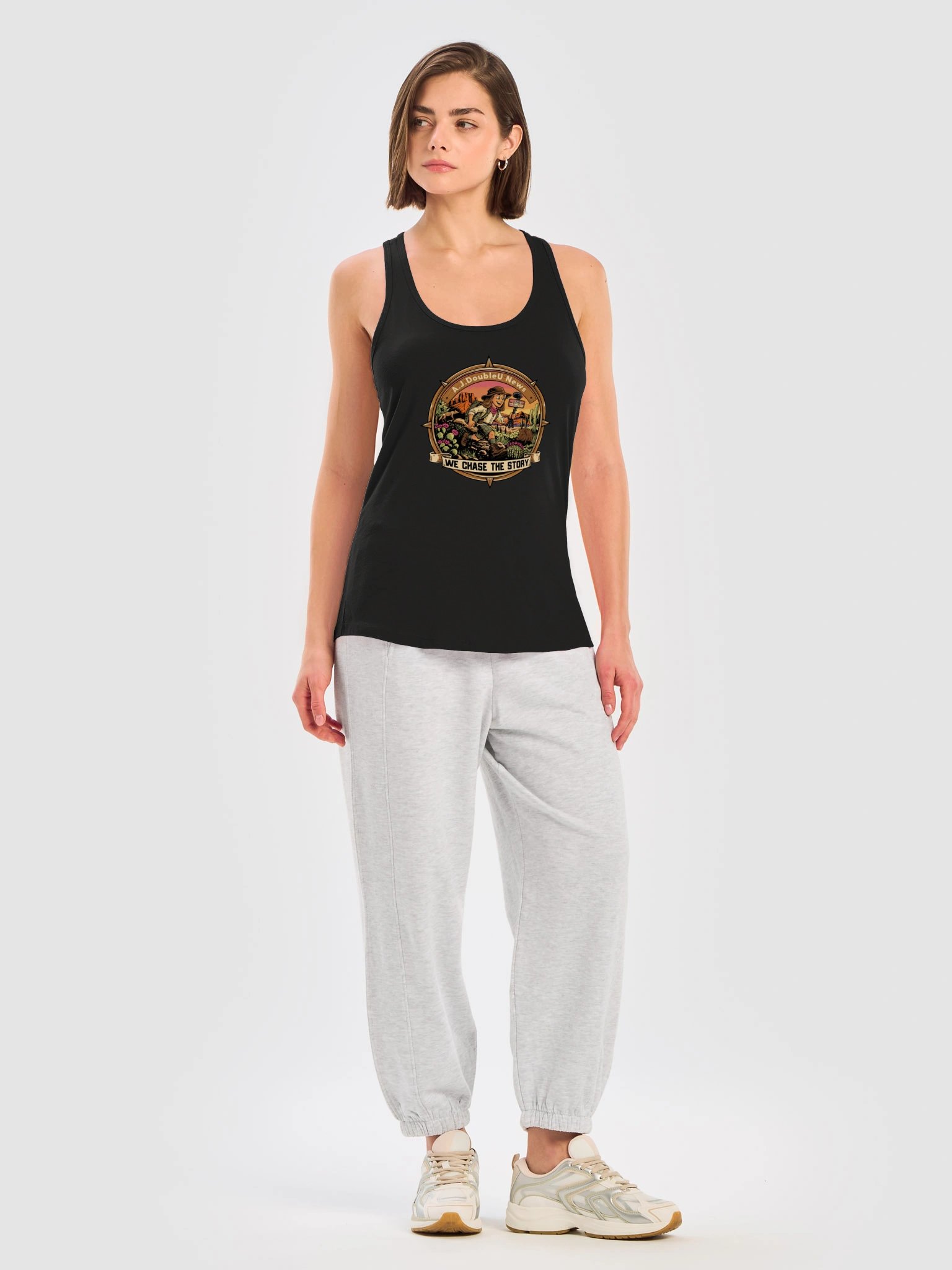 Women's Tank Top With A.J.DoubleU Logo product image (5)