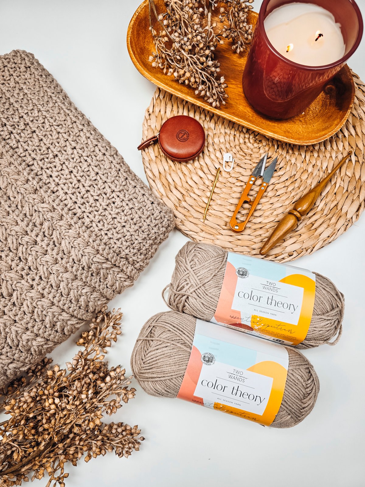 Toasty Wheat Crochet Sweater Pattern product image (4)