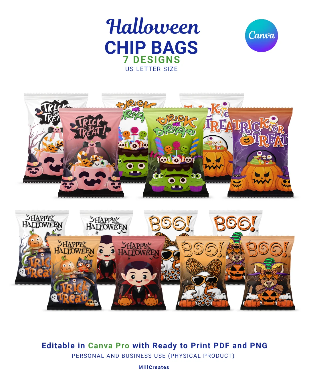 Halloween Chip Bags product image (1)