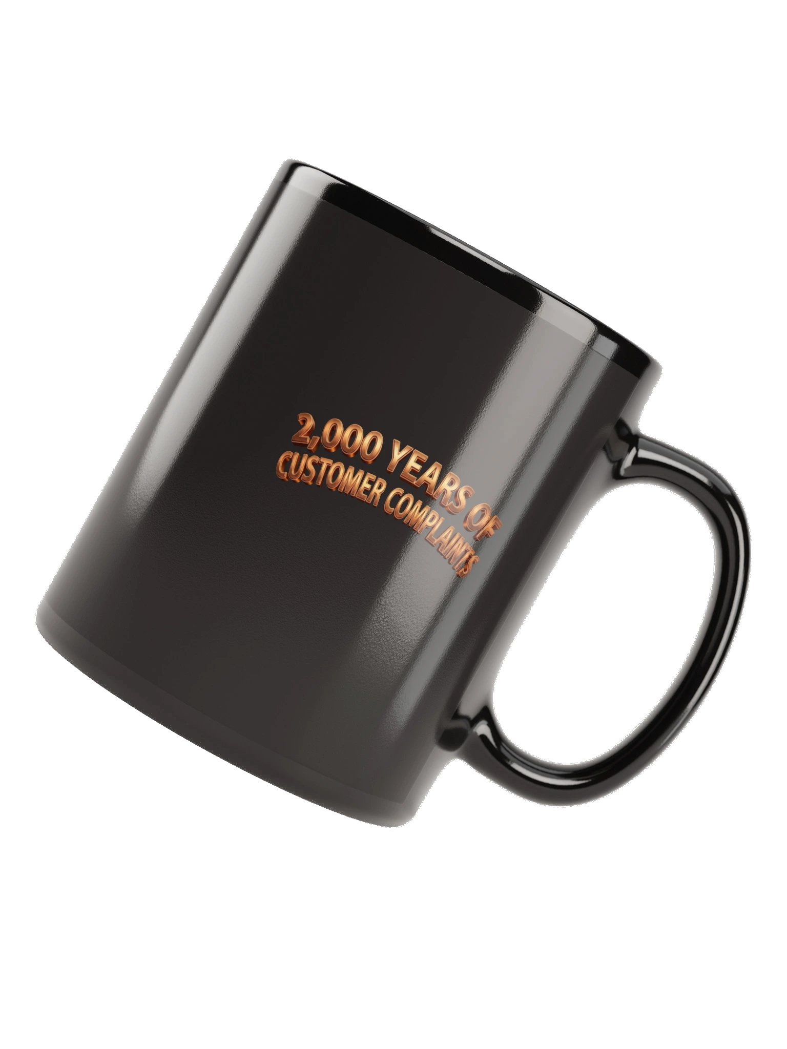 Lay it On Me Black Glossy Mug product image (6)