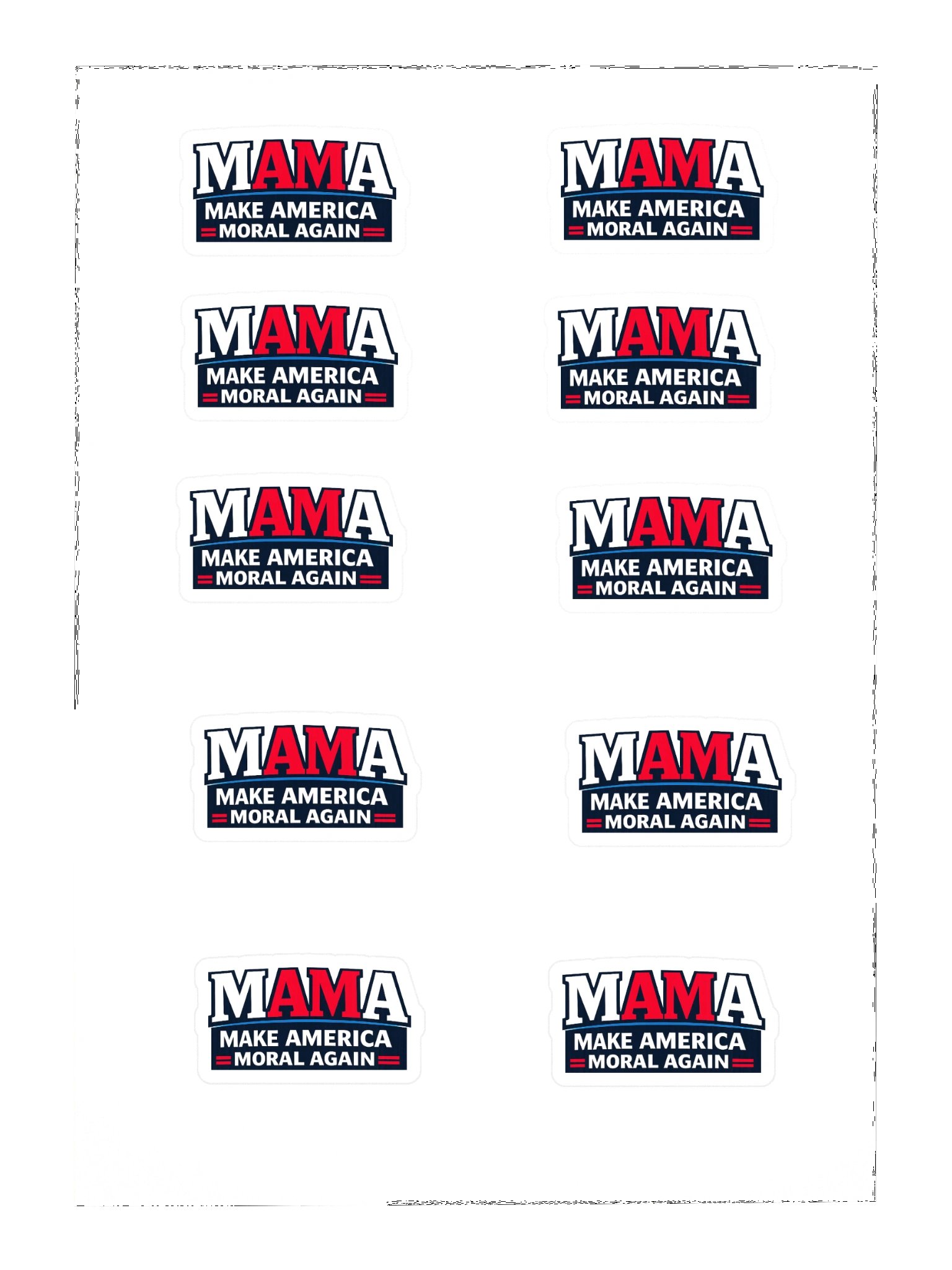 MAMA Moral Sticker Collection product image (3)