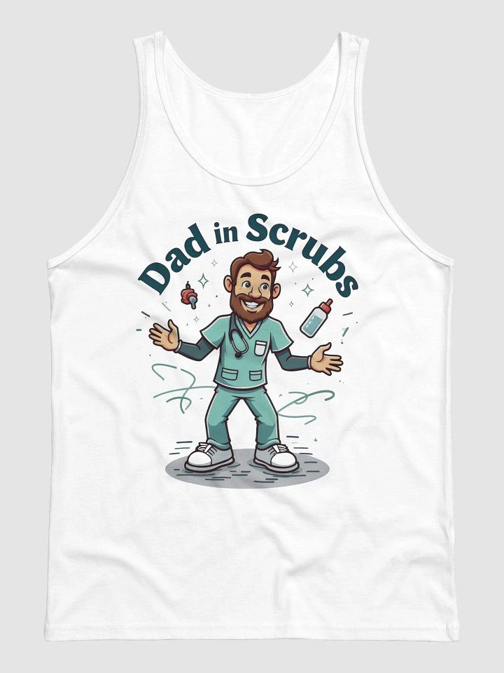 Dad in Scrubs Jersey Tank product image (2)