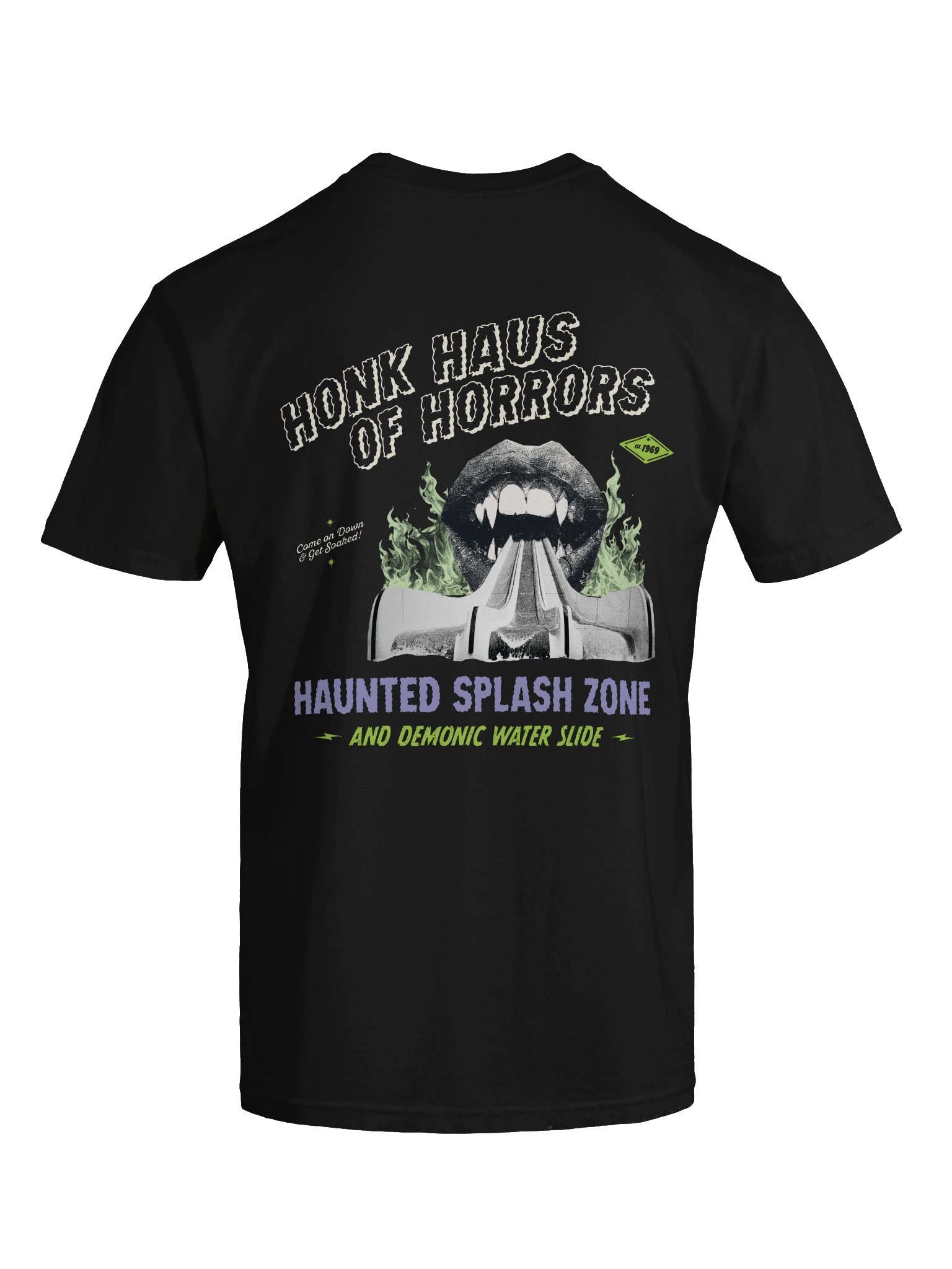 honk haus of horrors printed logo shirt product image (7)