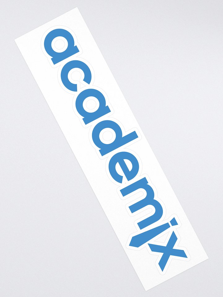 Très grand sticker academix bleu product image (2)