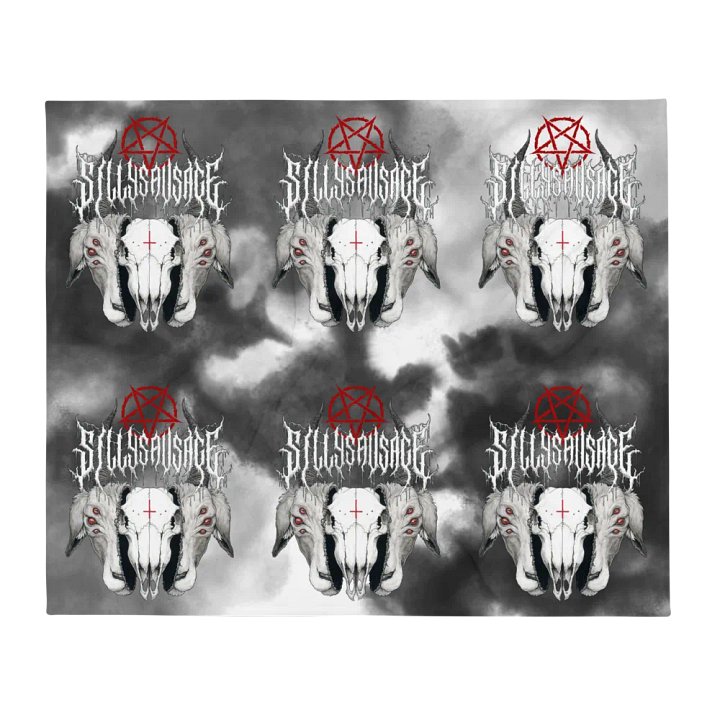 Sillysau5age Demonic Goat Blanket product image (2)