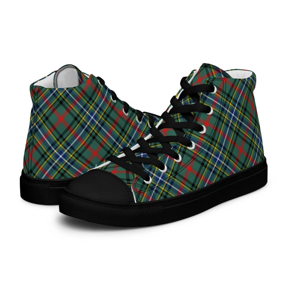 Bisset Tartan Men's High Top Shoes product image (8)