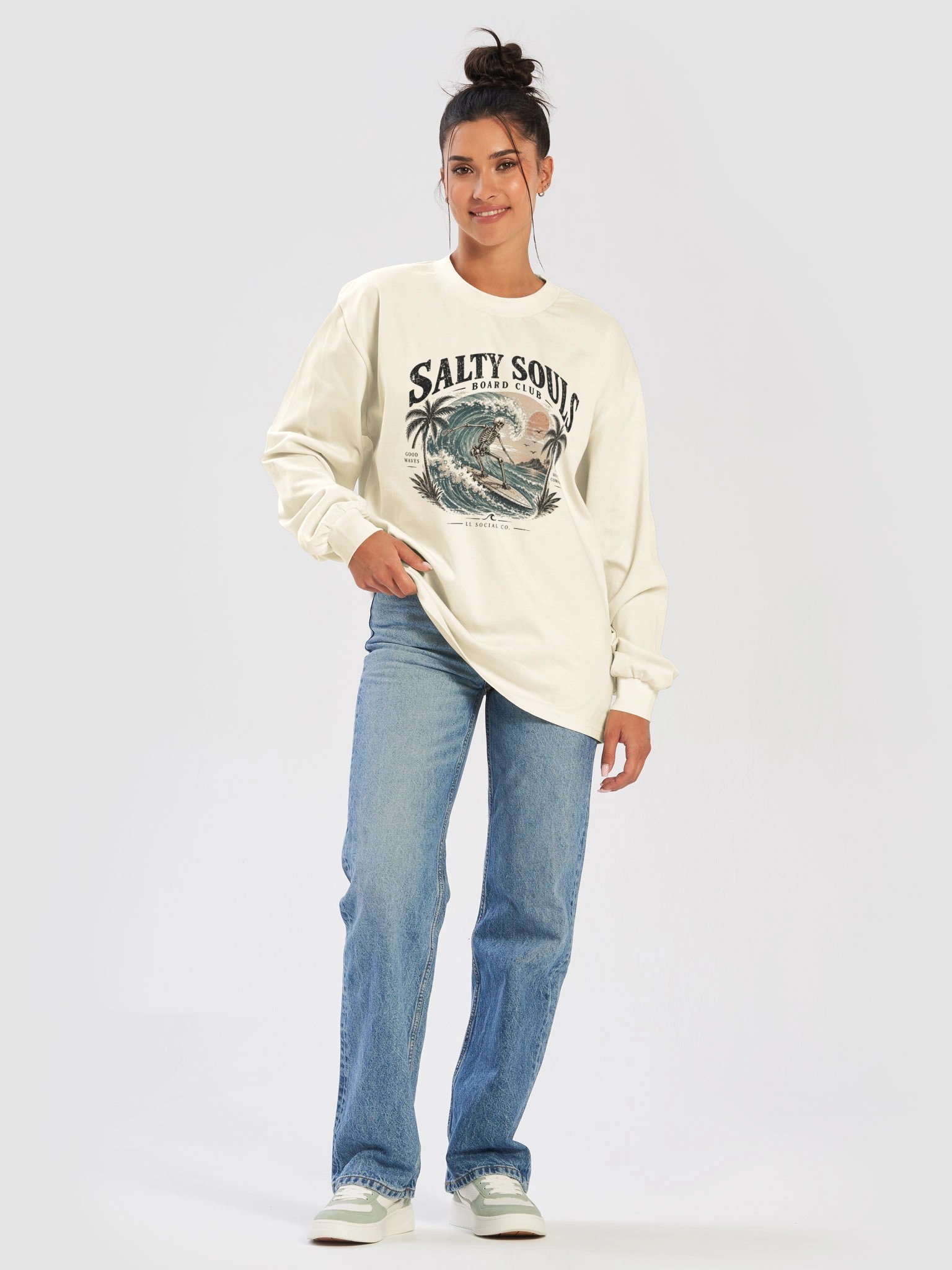 Salty Souls Board Club Premium Long Sleeve product image (17)