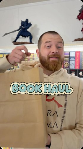 family book haul! 

#bookhaul #dungeoncrawlercarl #reading