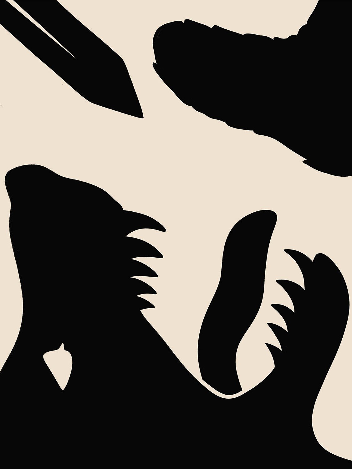 Norse God of Vengeance Vidarr Kills Fenrir Art product image (2)