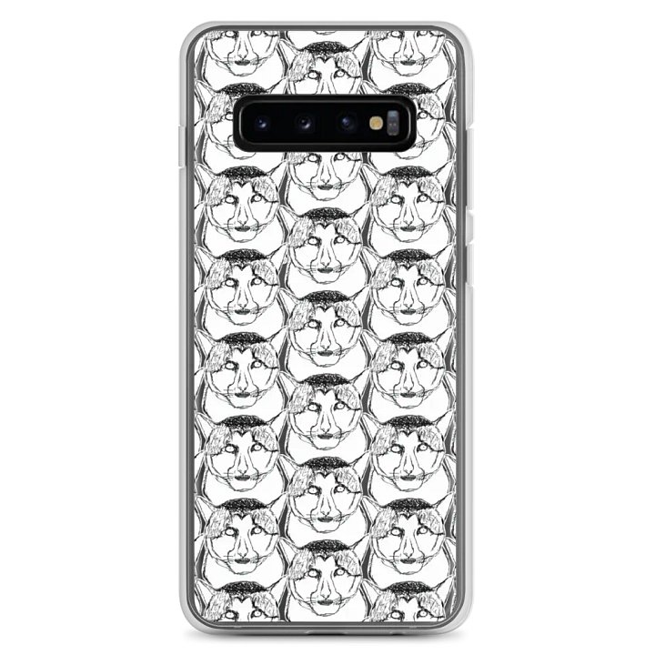 Cat Samsung® Clear Case product image (2)