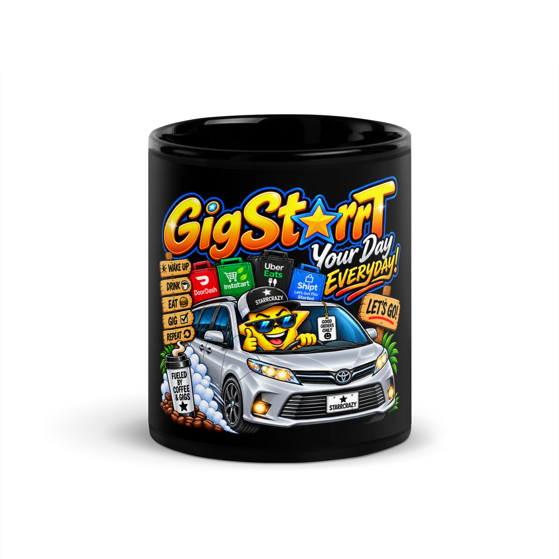 GigStarrT Your Day – Coffee & Gig Life Mug product image (1)