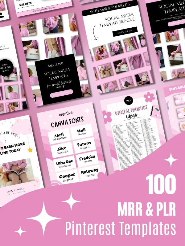 Digital Product Instagram Templates (MRR/PLR) product image (12)