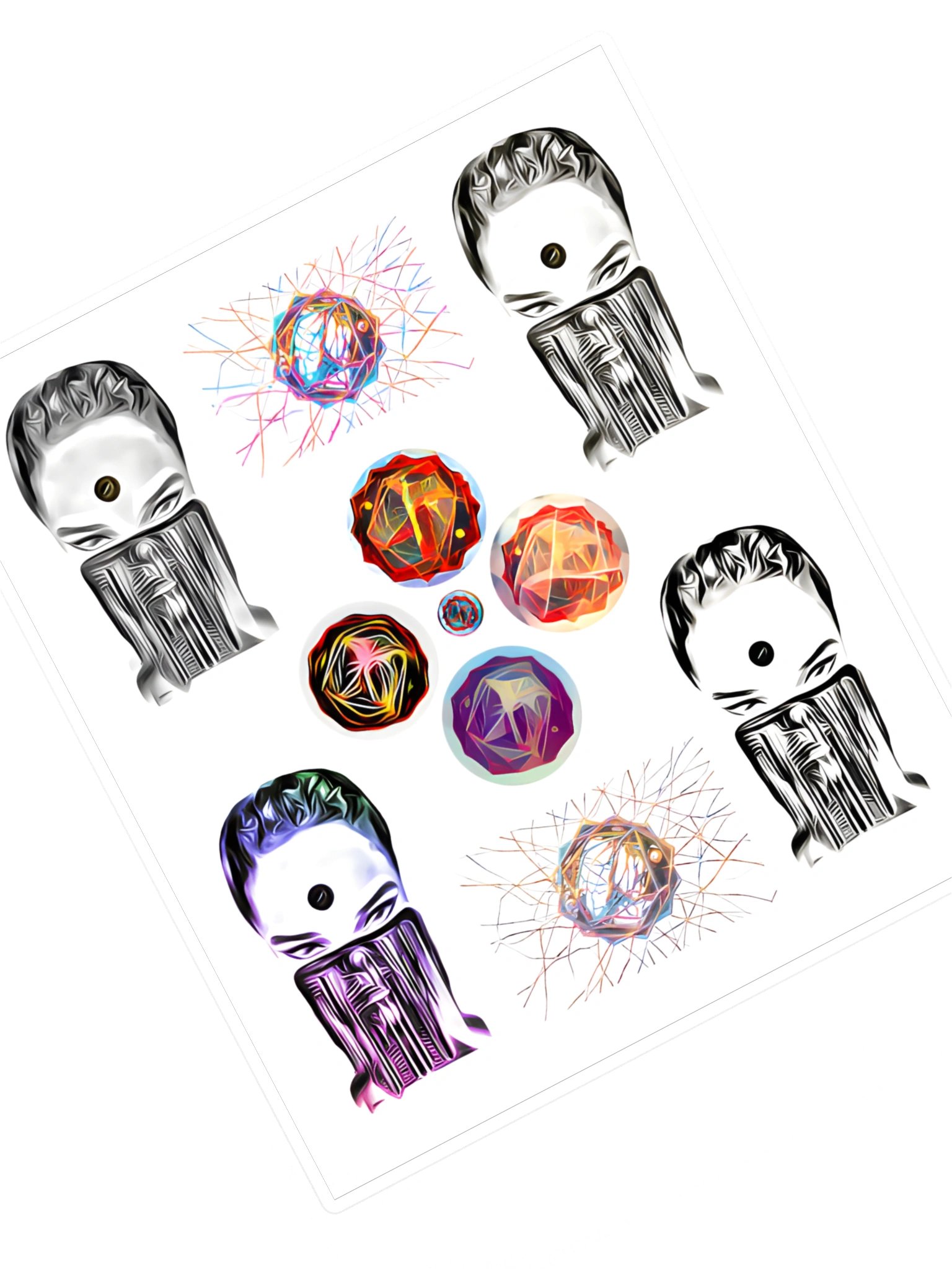 Old Meets New Stickers product image (1)