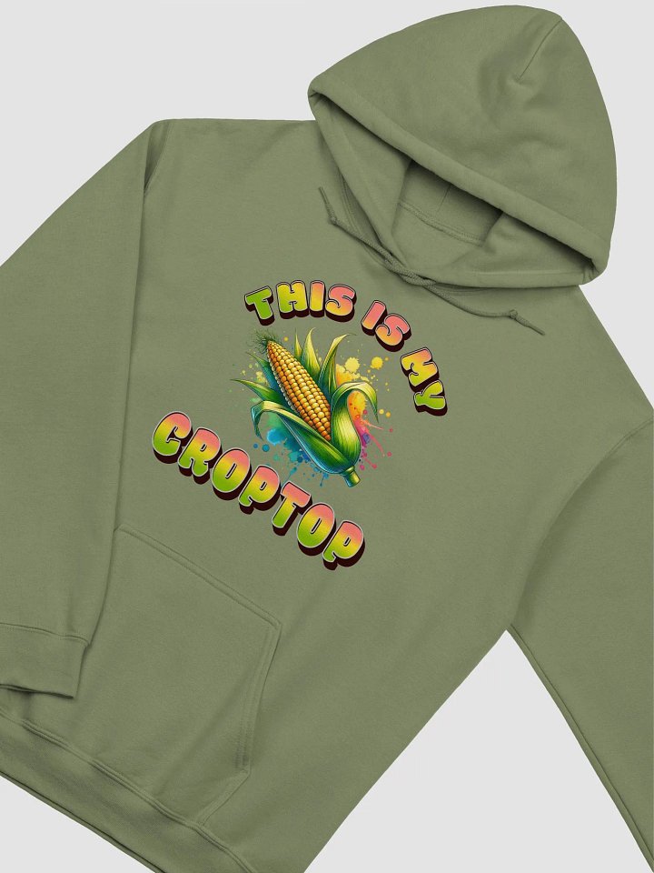 This Is My Crop Top Corn Hoodie product image (14)