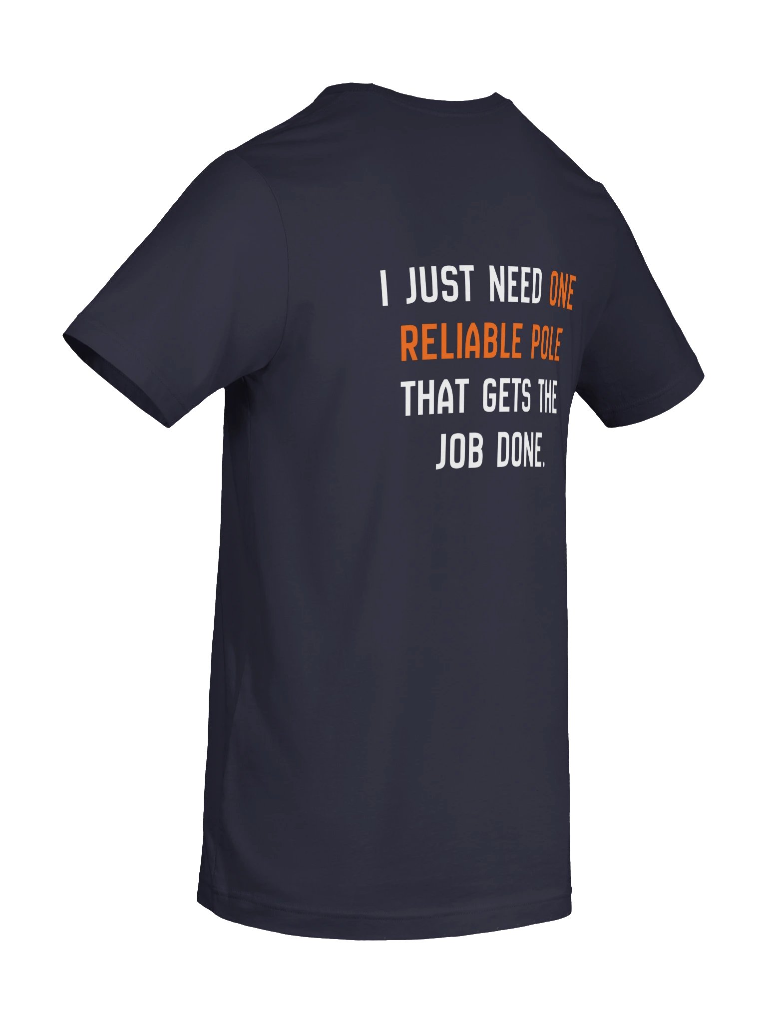 One Reliable Pole Tee (Navy) product image (8)