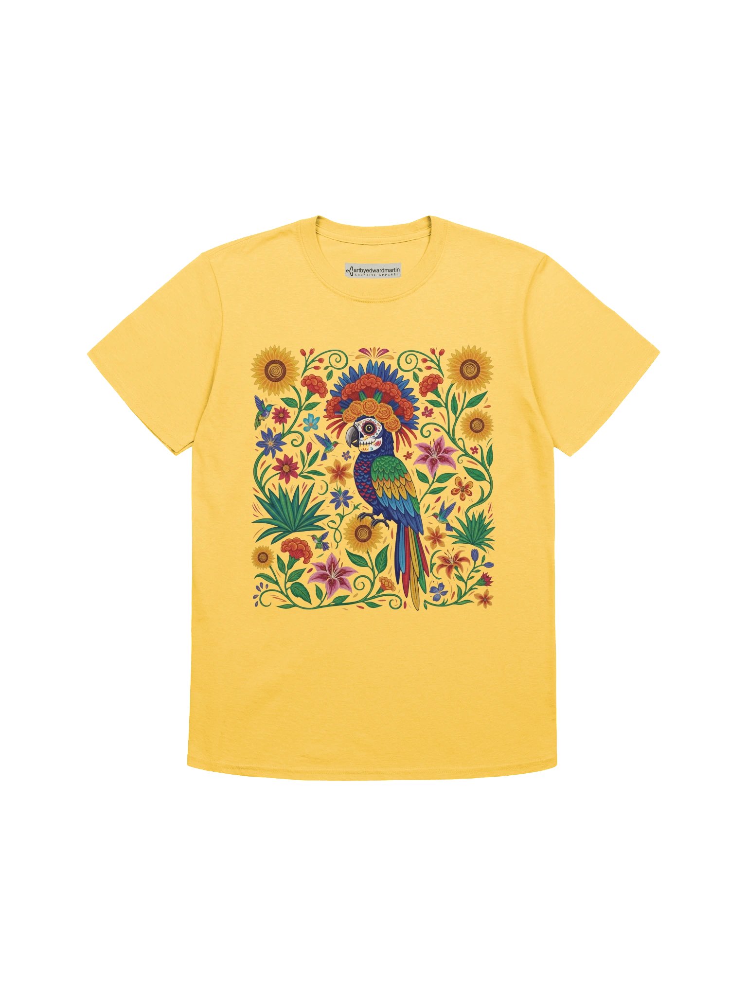 Parrot Dia de Muertos Unisex T-Shirt product image (170)